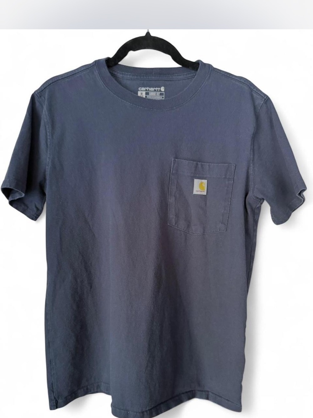 Carhartt Women’s Loose Fit Navy Pocket T‑Shirt